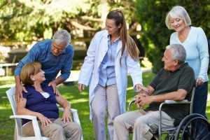 Seniors Living in a Retirement Community